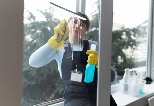 Nettoyage de vitres intérieures et extérieures à Arcens